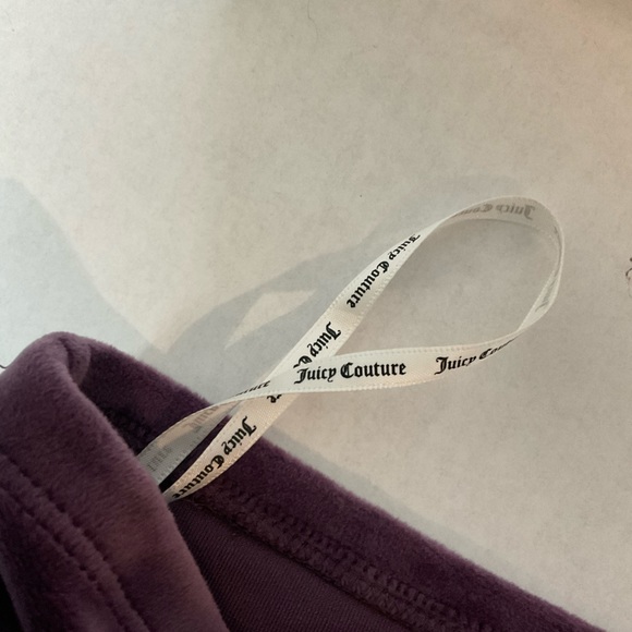 Juicy Couture Bling Velvet Tube Top | Large - Picture 3 of 5